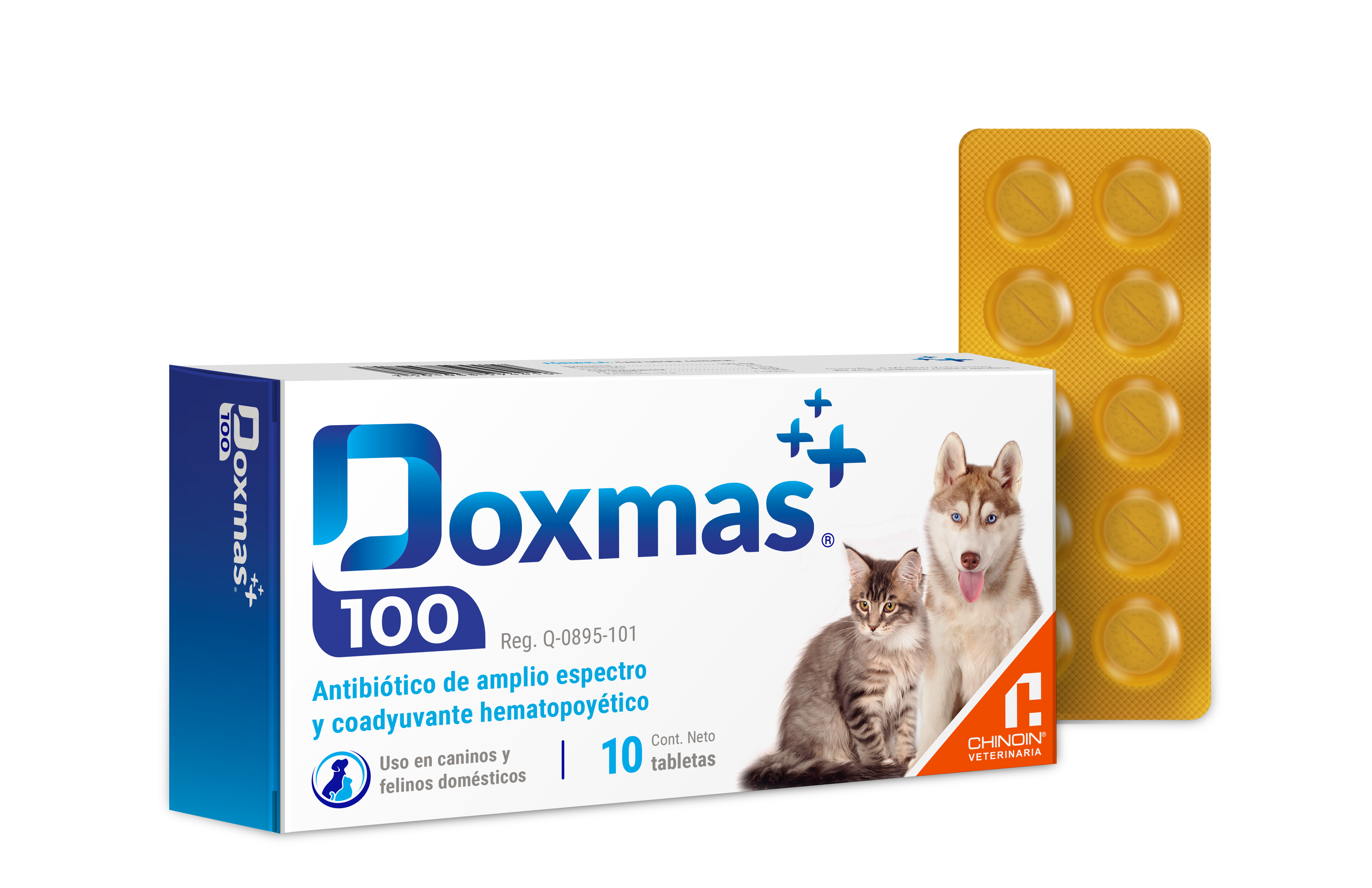 Doxmas 100 ( 10 tabletas ) doxiciclina